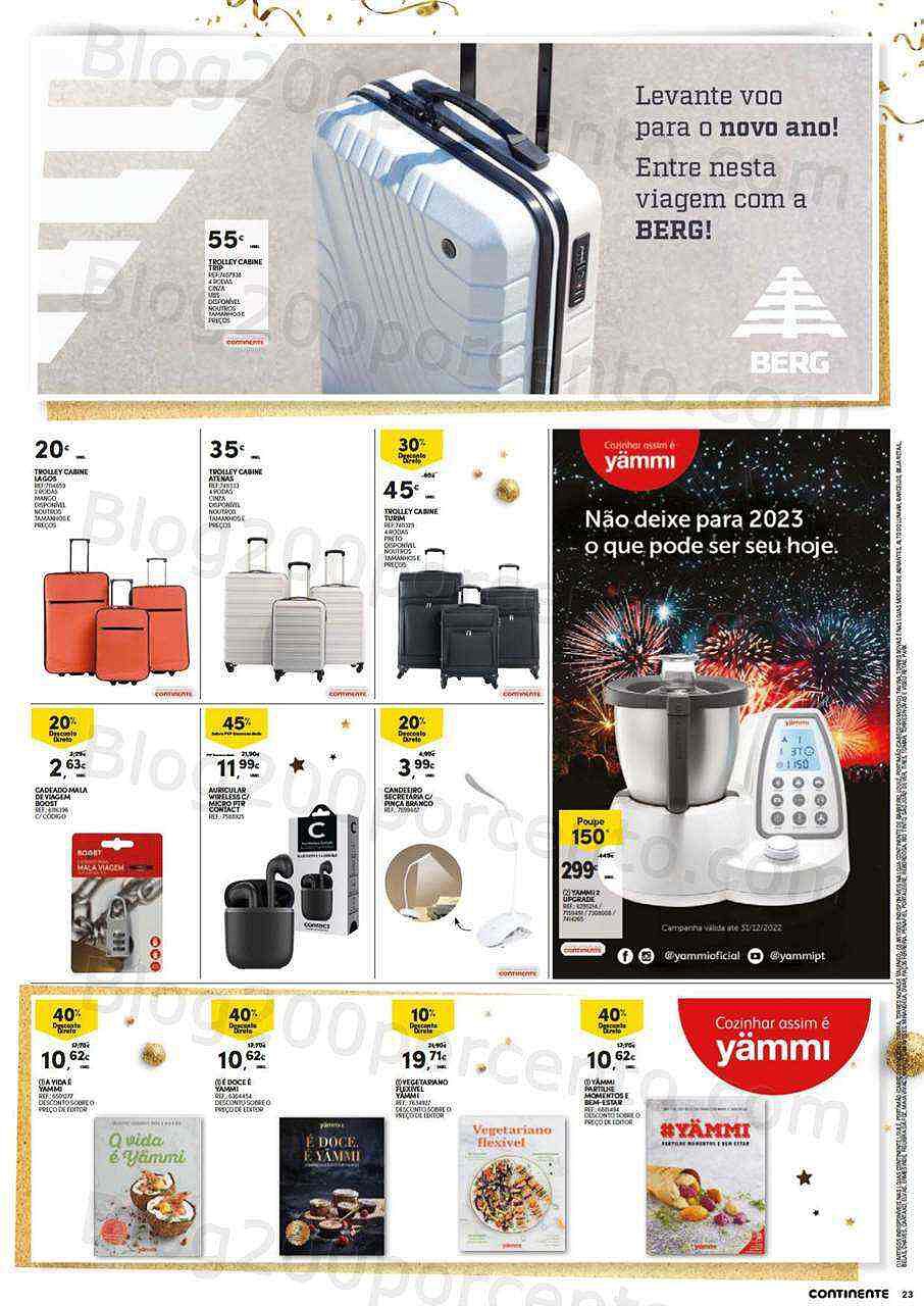 Antevisão Folheto CONTINENTE Bazar Promoções de 26 dezembro a 2 janeiro