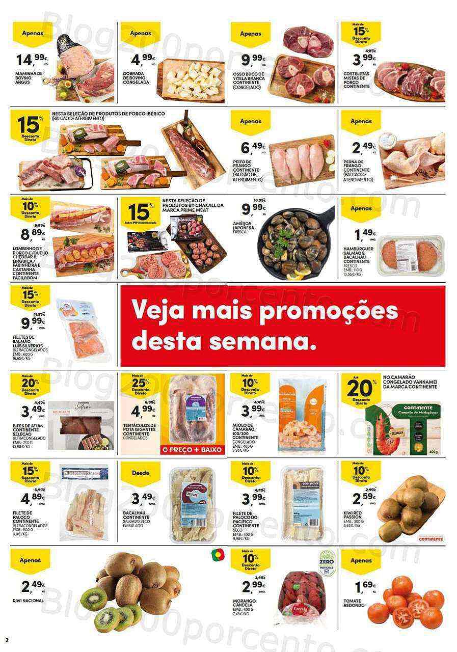 Antevisão Folheto CONTINENTE Promoções Fim de Semana - 27 a 30 janeiro