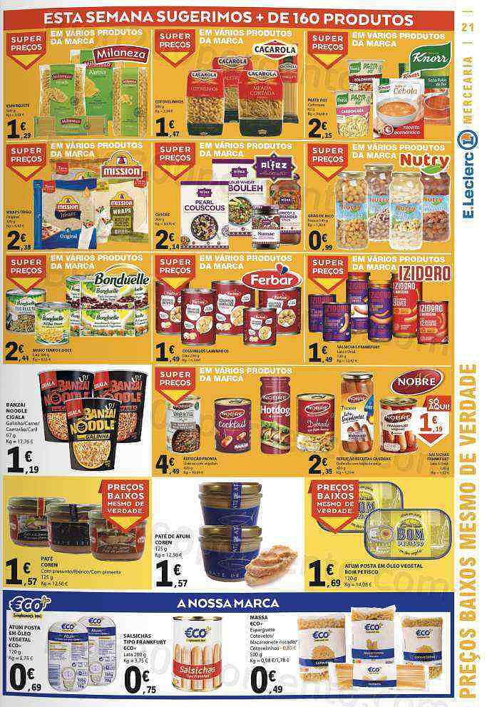 Antevisão Folheto E-LECLERC Promoções de 2 a 11 janeiro