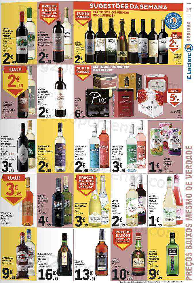 Antevisão Folheto E-LECLERC Promoções de 2 a 11 janeiro