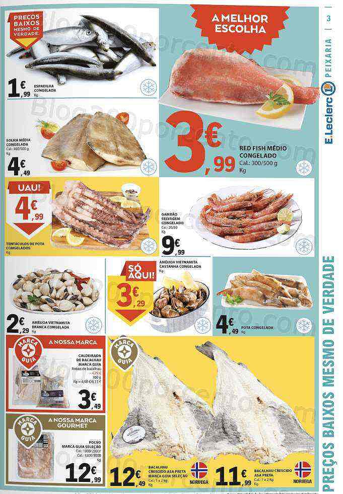 Antevisão Folheto E-LECLERC Promoções de 2 a 11 janeiro