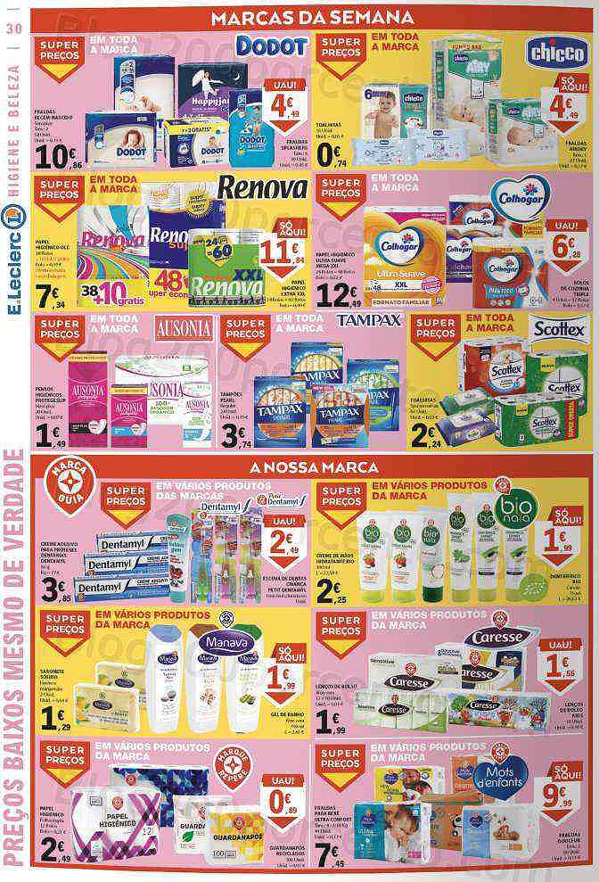 Antevisão Folheto E-LECLERC Promoções de 2 a 11 janeiro