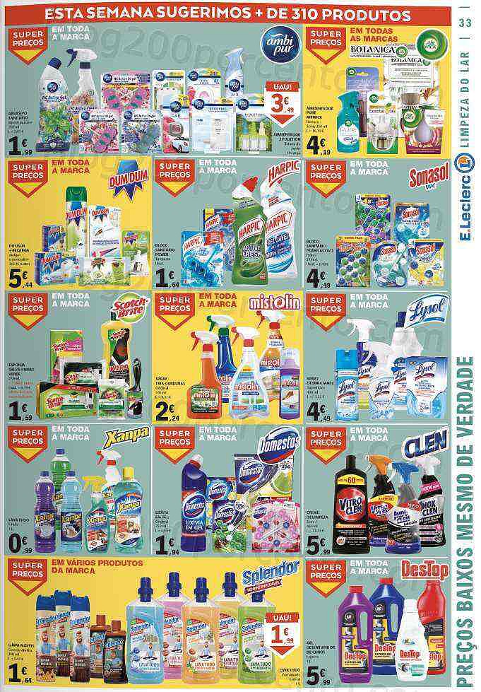 Antevisão Folheto E-LECLERC Promoções de 2 a 11 janeiro