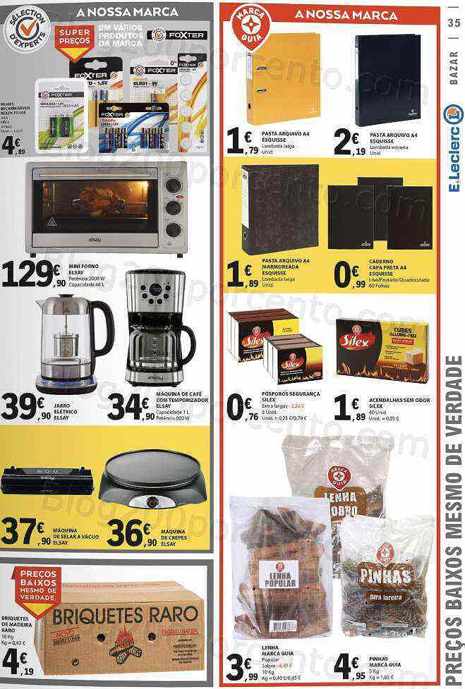Antevisão Folheto E-LECLERC Promoções de 2 a 11 janeiro