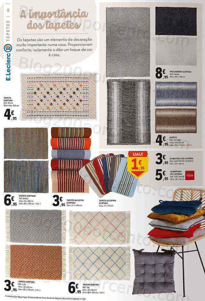 Antevisão Folheto E-LECLERC Têxtil e Limpeza Promoções de 26 dezembro a 8 janeiro