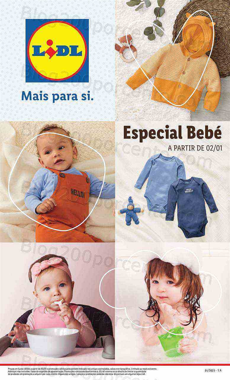 Antevisão Folheto LIDL Feira do Bebé Promoções a partir de 2 janeiro