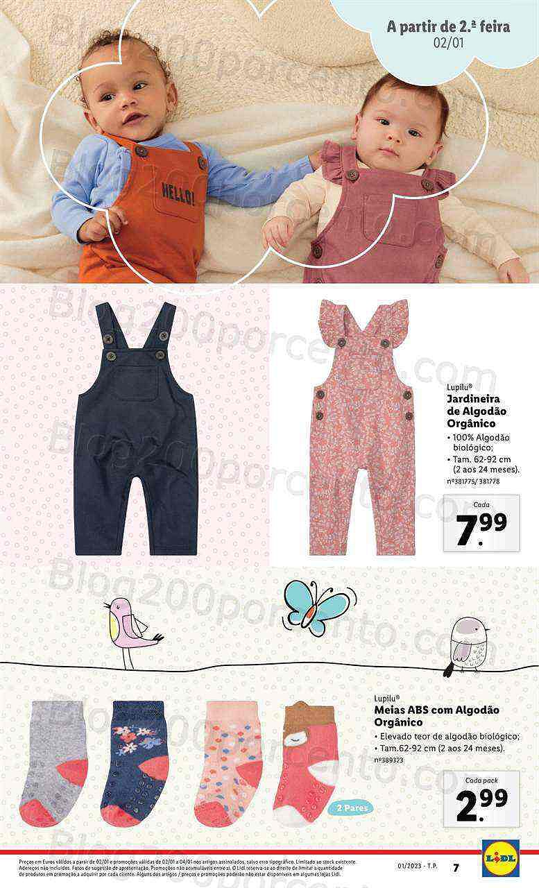 Antevisão Folheto LIDL Feira do Bebé Promoções a partir de 2 janeiro