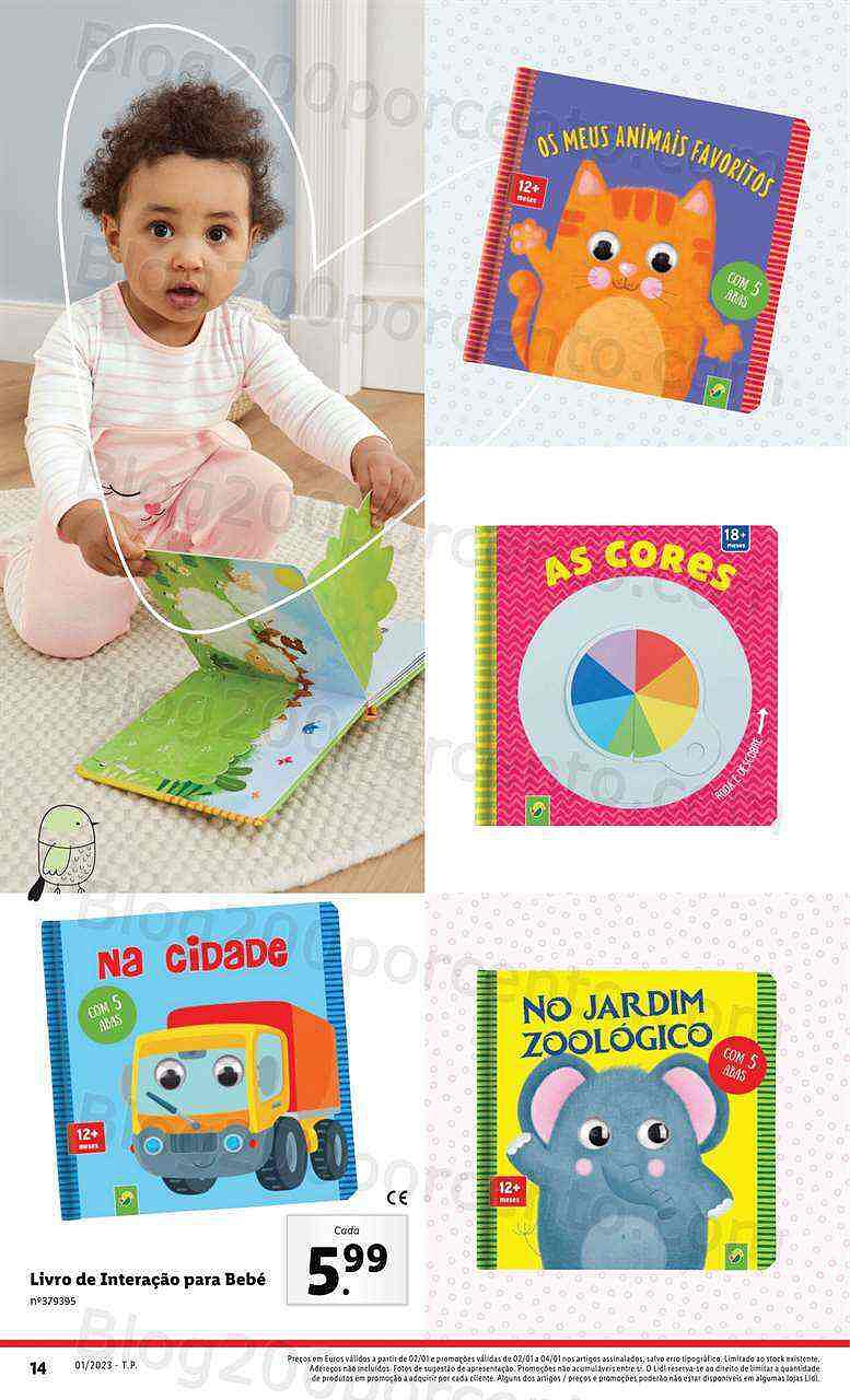 Antevisão Folheto LIDL Feira do Bebé Promoções a partir de 2 janeiro