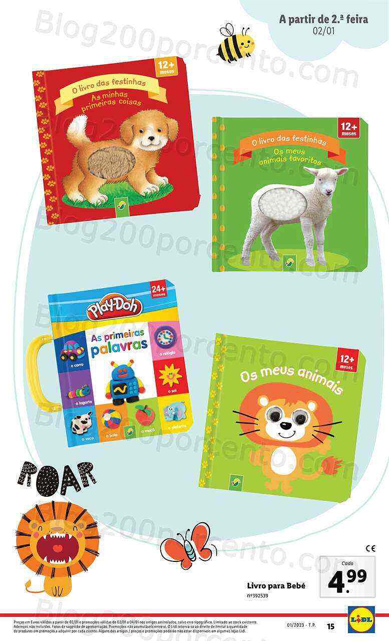 Antevisão Folheto LIDL Feira do Bebé Promoções a partir de 2 janeiro