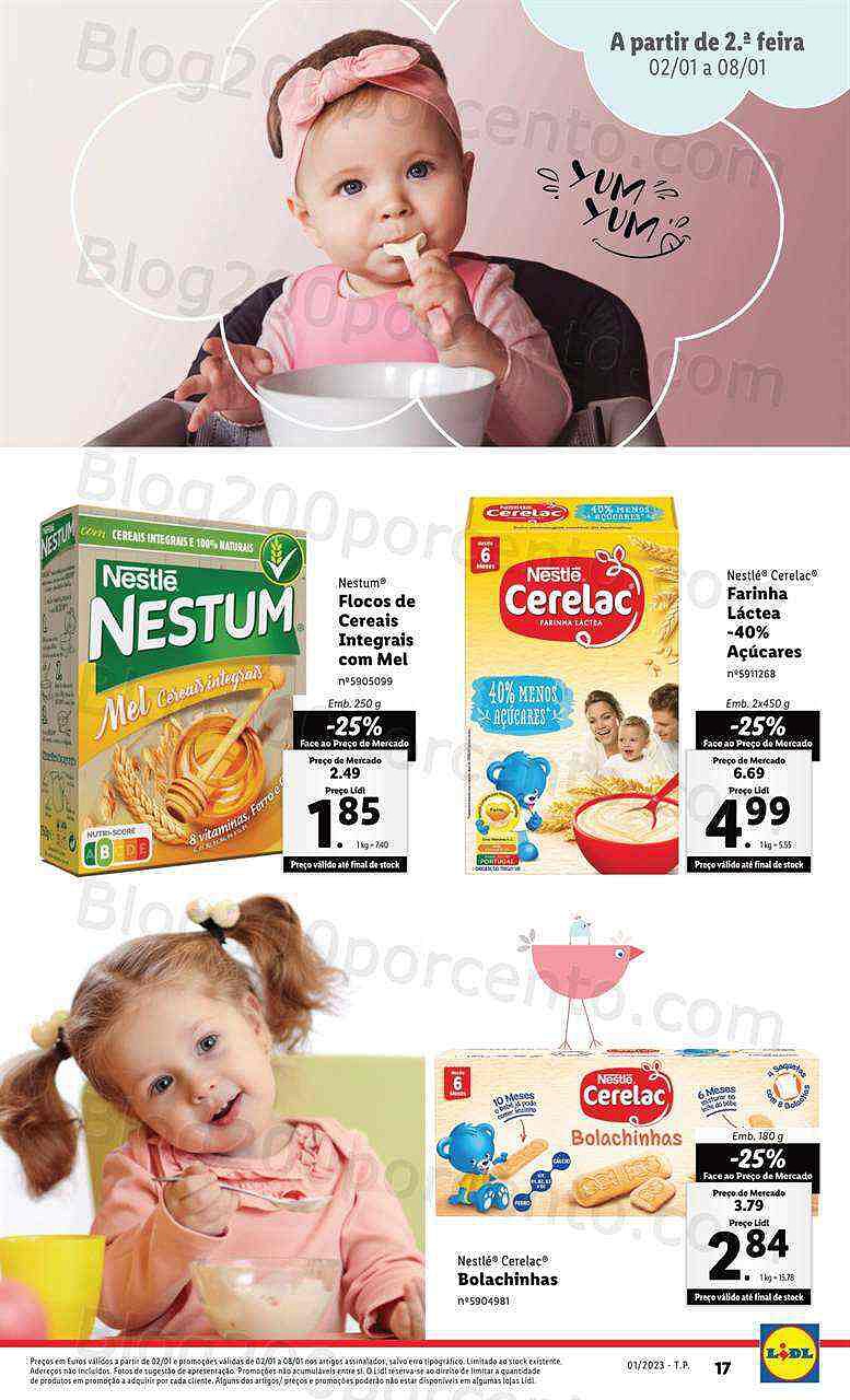Antevisão Folheto LIDL Feira do Bebé Promoções a partir de 2 janeiro