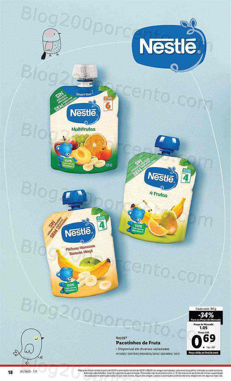 Antevisão Folheto LIDL Feira do Bebé Promoções a partir de 2 janeiro