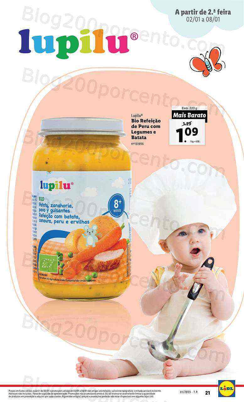 Antevisão Folheto LIDL Feira do Bebé Promoções a partir de 2 janeiro