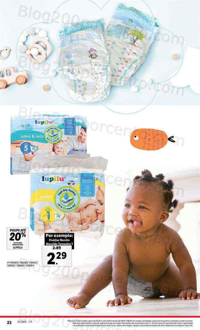 Antevisão Folheto LIDL Feira do Bebé Promoções a partir de 2 janeiro