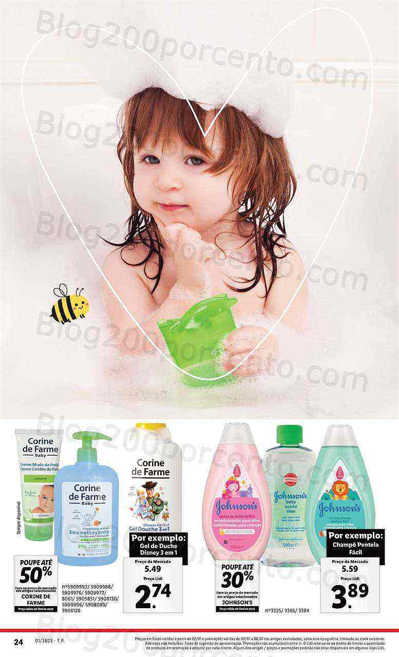 Antevisão Folheto LIDL Feira do Bebé Promoções a partir de 2 janeiro