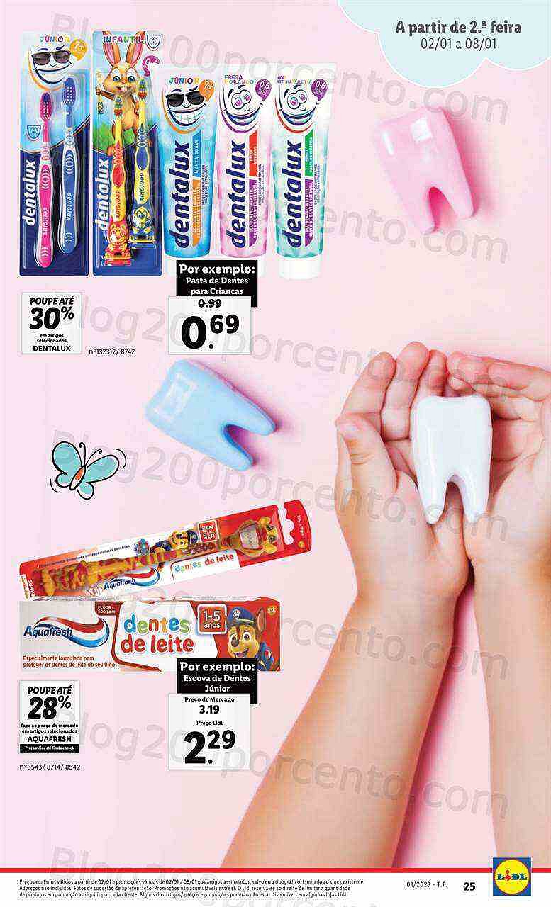 Antevisão Folheto LIDL Feira do Bebé Promoções a partir de 2 janeiro