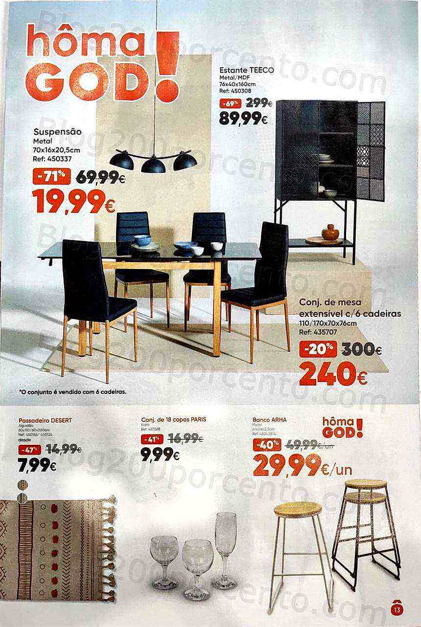 Antevisão Folheto HÔMA Promoções até 70% desconto de 6 a 30 janeiro