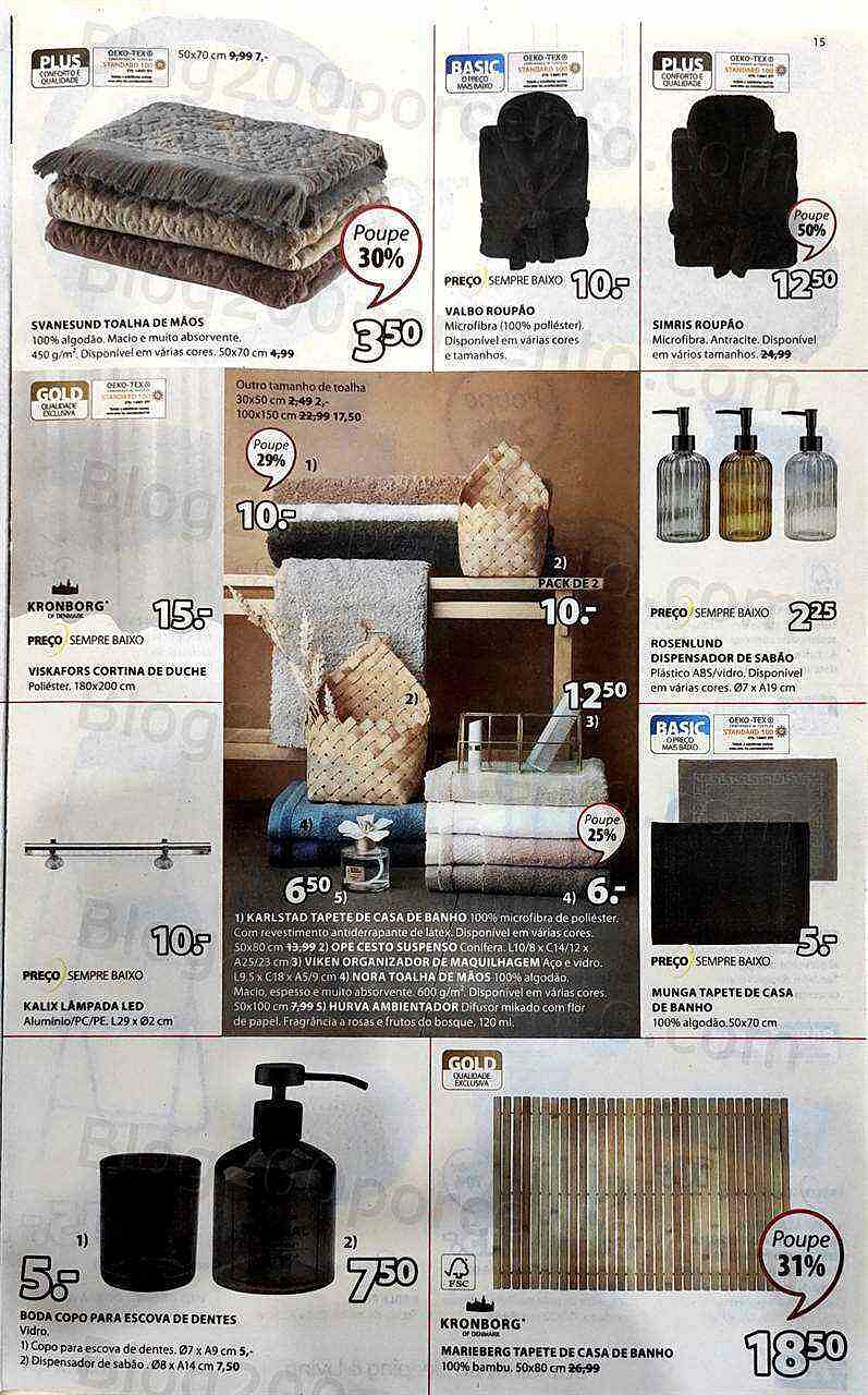 Antevisão Folheto JYSK Promoções de 5 janeiro a 1 fevereiro