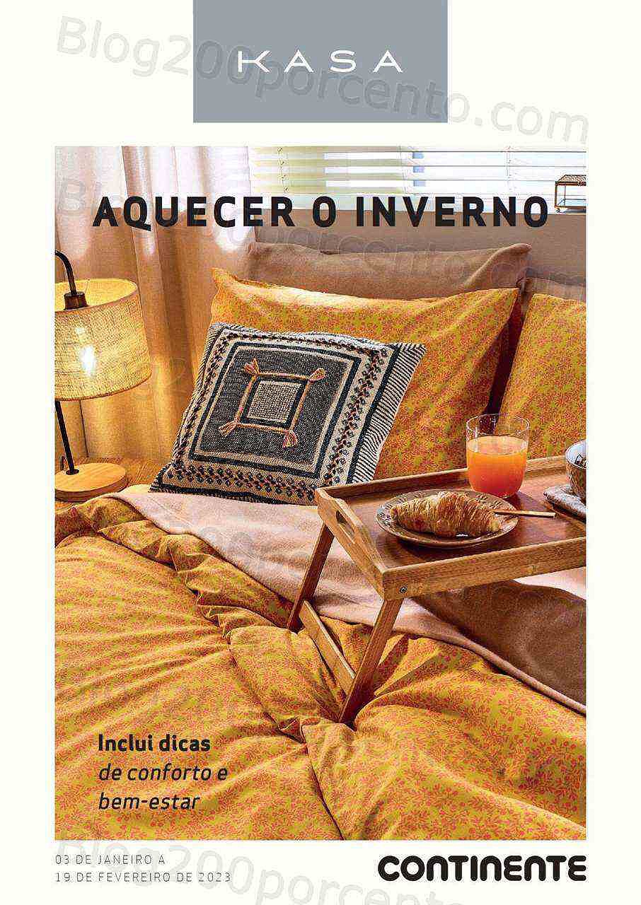 Antevisão Folheto CONTINENTE Kasa Promoções de 3 janeiro a 19 fevereiro