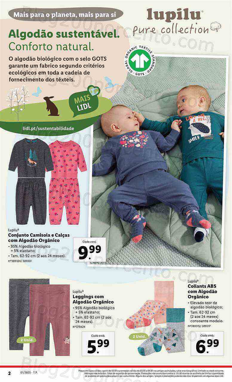 Antevisão Folheto LIDL Promoções de 2 a 8 janeiro - Edição Digital e Completa