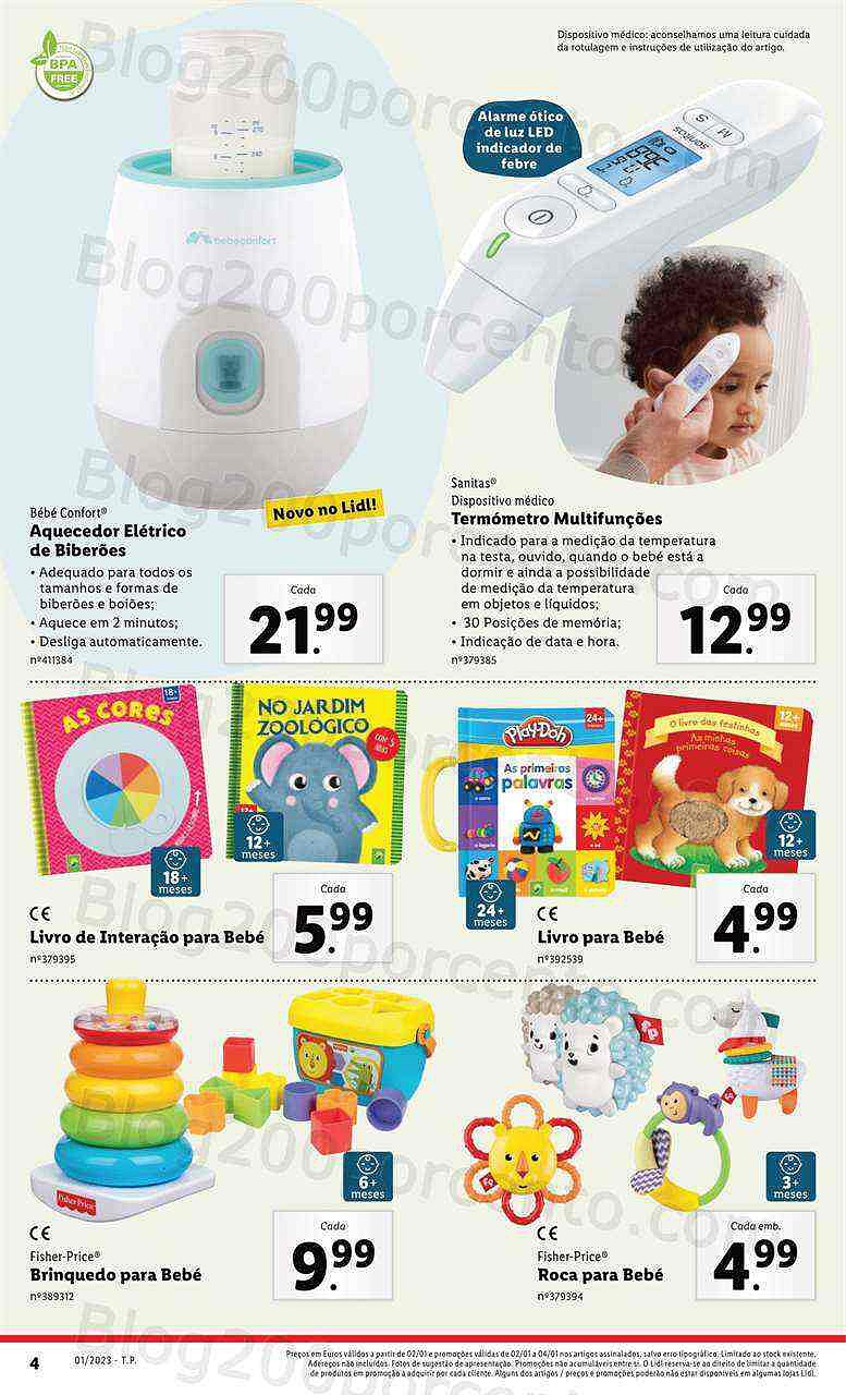 Antevisão Folheto LIDL Promoções de 2 a 8 janeiro - Edição Digital e Completa
