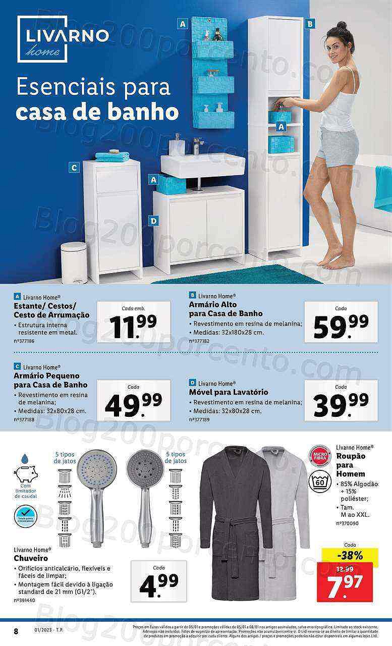 Antevisão Folheto LIDL Promoções de 2 a 8 janeiro - Edição Digital e Completa