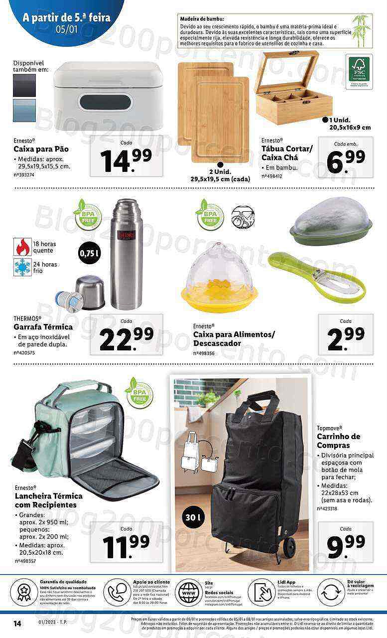Antevisão Folheto LIDL Promoções de 2 a 8 janeiro - Edição Digital e Completa