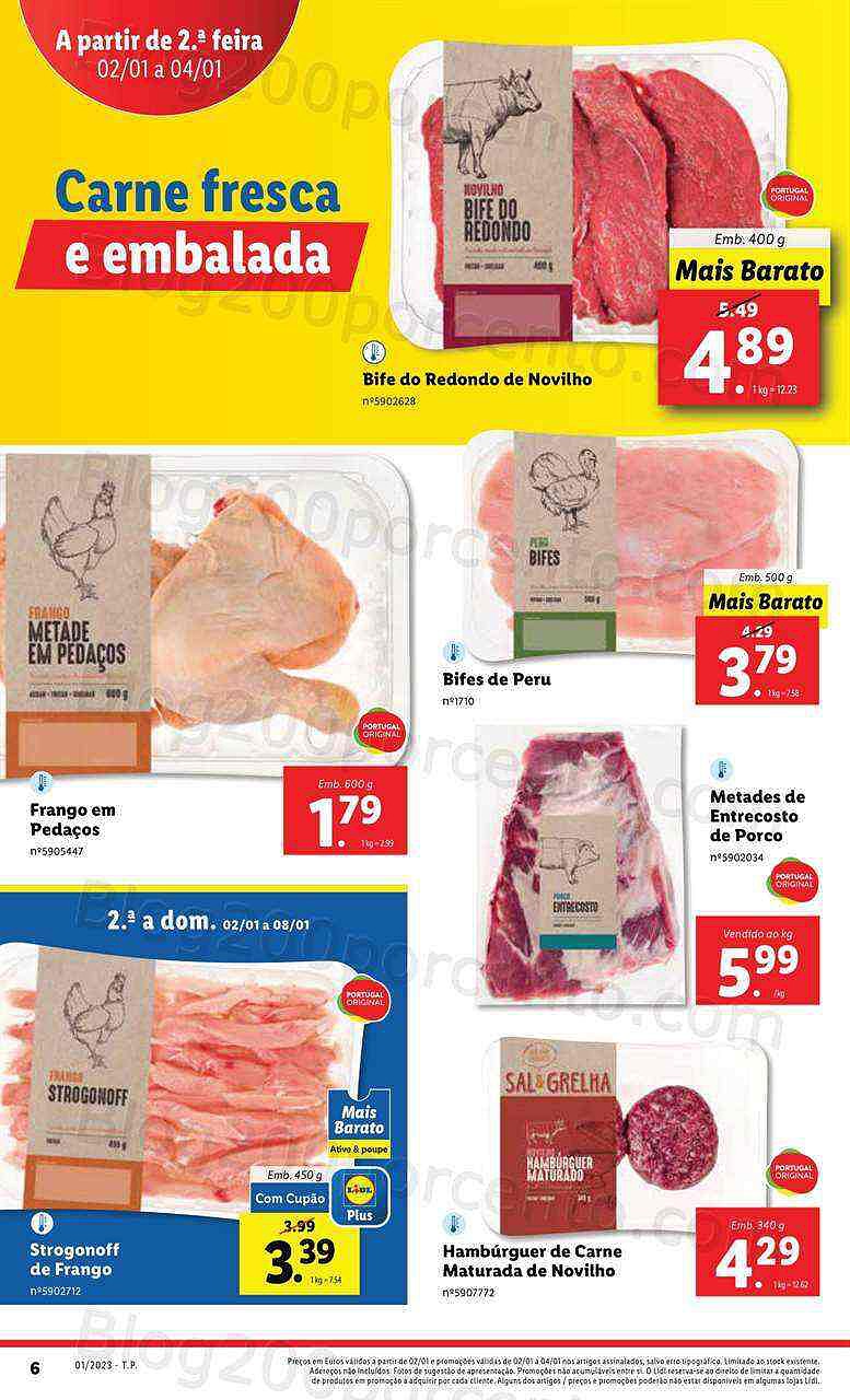 Antevisão Folheto LIDL Promoções de 2 a 8 janeiro