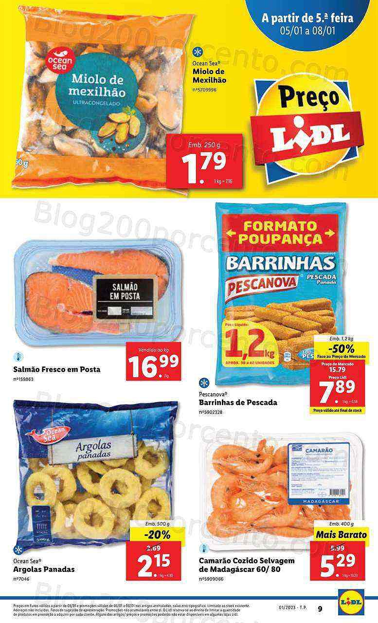 Antevisão Folheto LIDL Promoções de 2 a 8 janeiro