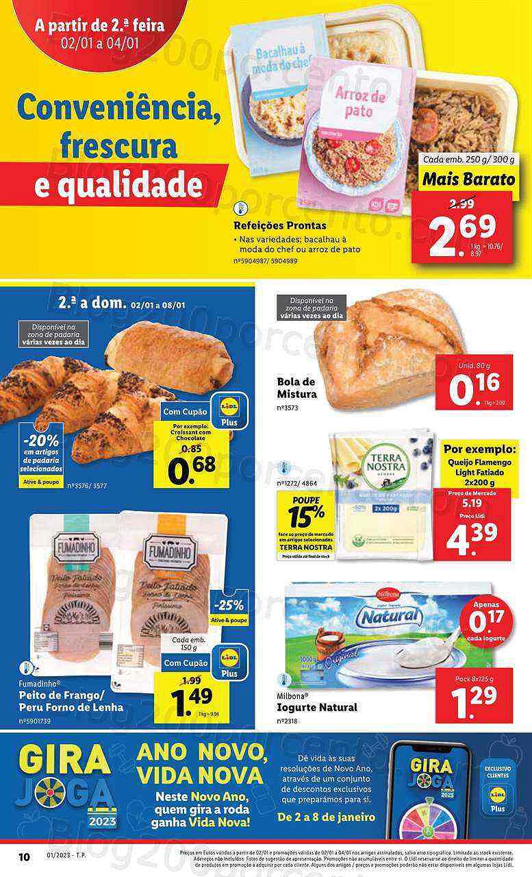 Antevisão Folheto LIDL Promoções de 2 a 8 janeiro