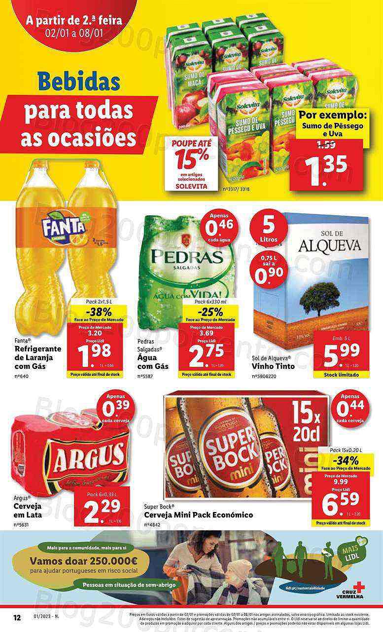 Antevisão Folheto LIDL Promoções de 2 a 8 janeiro