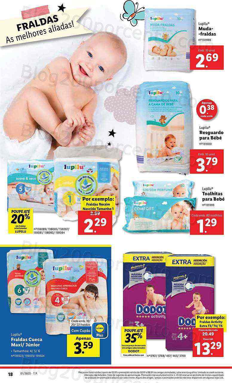 Antevisão Folheto LIDL Promoções de 2 a 8 janeiro