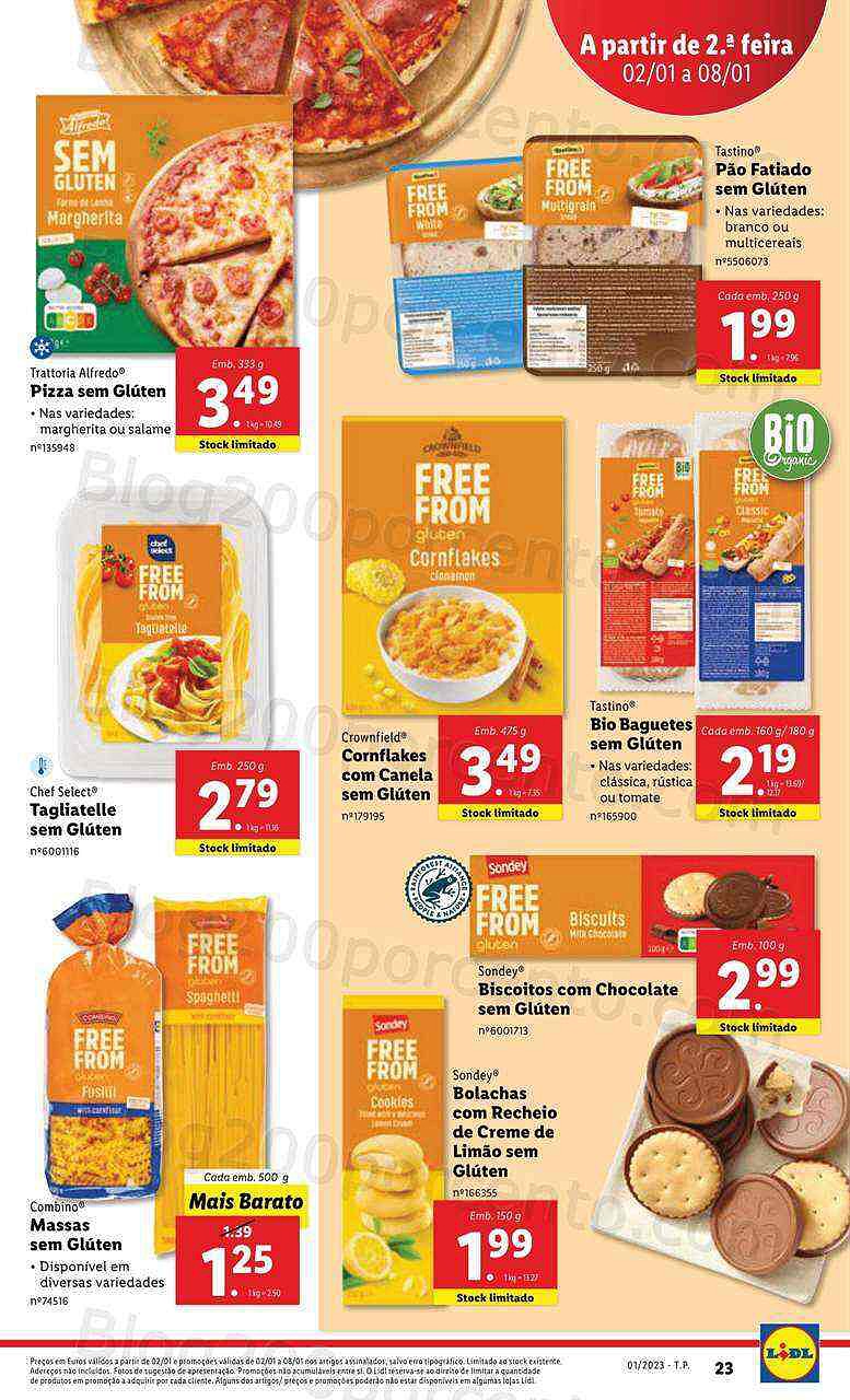 Antevisão Folheto LIDL Promoções de 2 a 8 janeiro