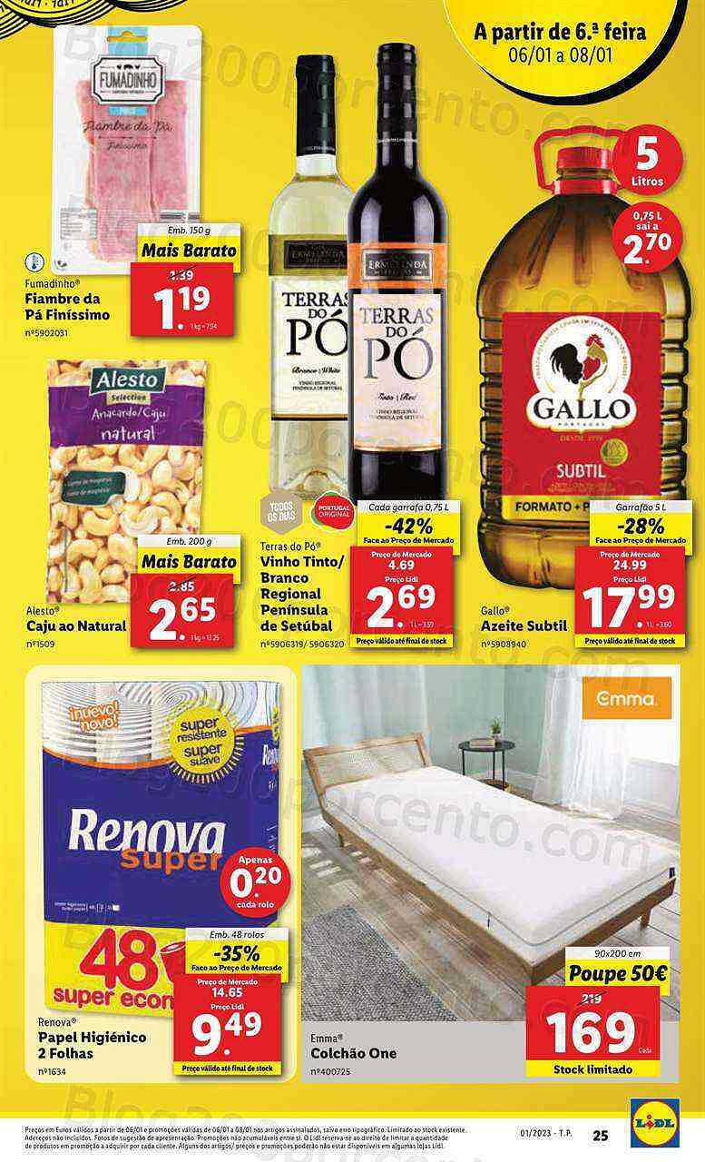 Antevisão Folheto LIDL Promoções de 2 a 8 janeiro - Edição Digital e Completa