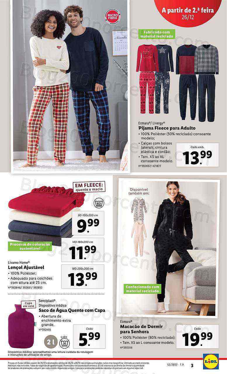 Antevisão Folheto LIDL Bazar Promoções de 26 a 31 dezembro