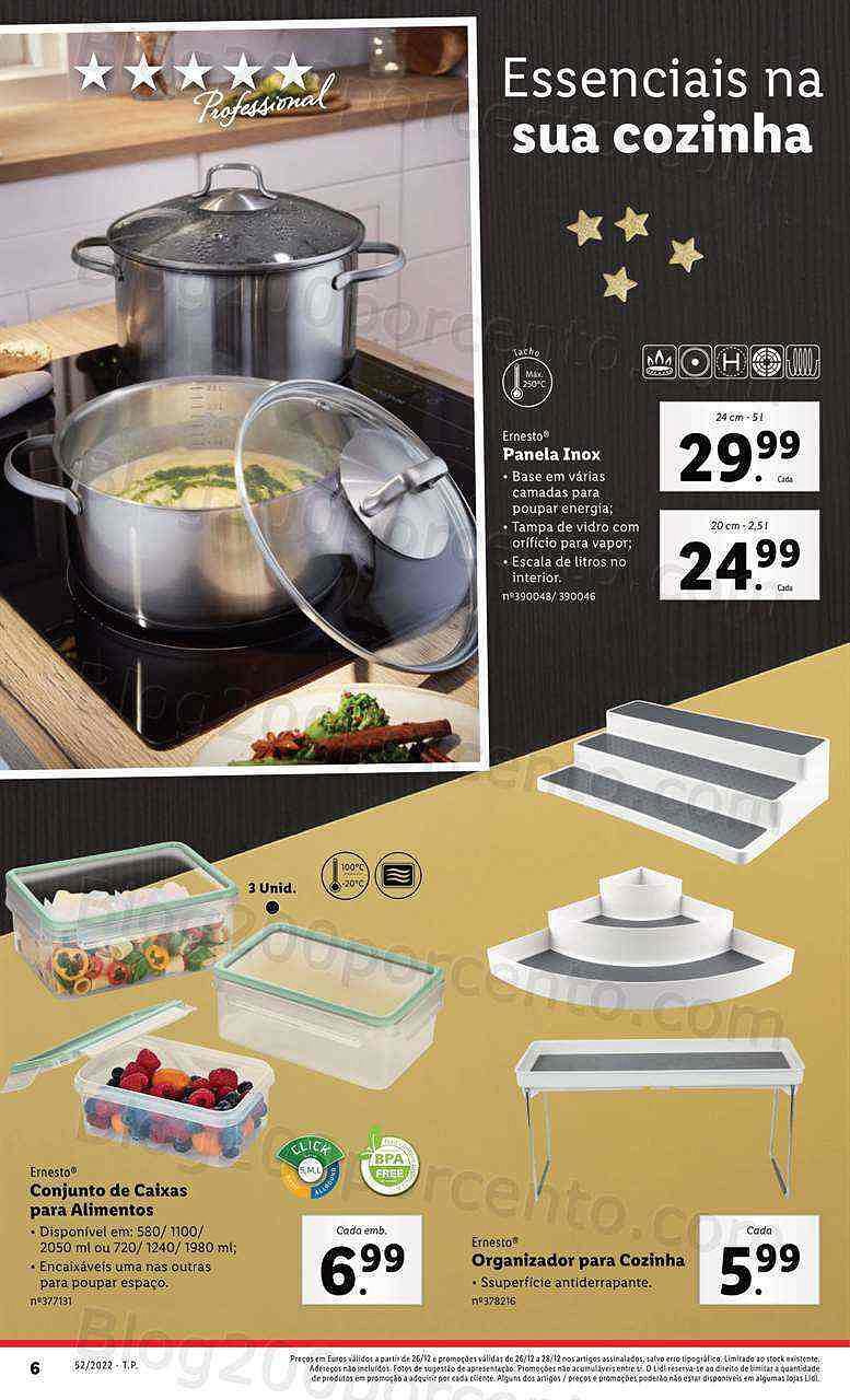Antevisão Folheto LIDL Bazar Promoções de 26 a 31 dezembro