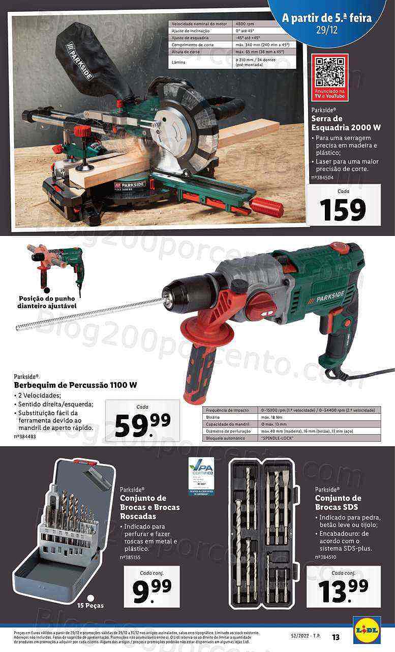 Antevisão Folheto LIDL Bazar Promoções de 26 a 31 dezembro