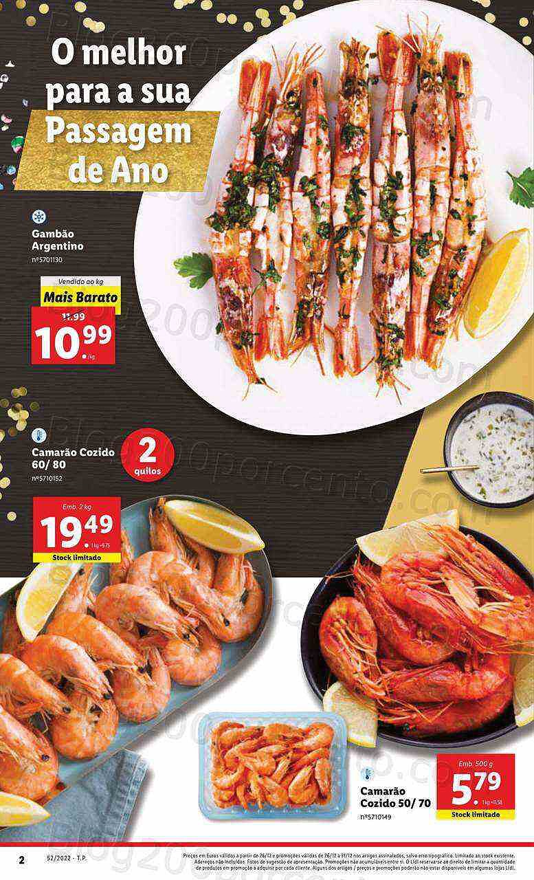 Antevisão Folheto LIDL Promoções de 26 a 31 dezembro