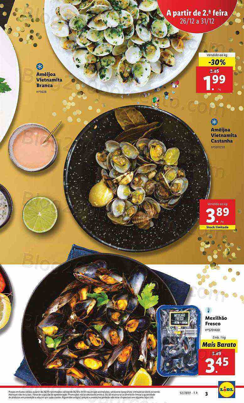 Antevisão Folheto LIDL Promoções de 26 a 31 dezembro