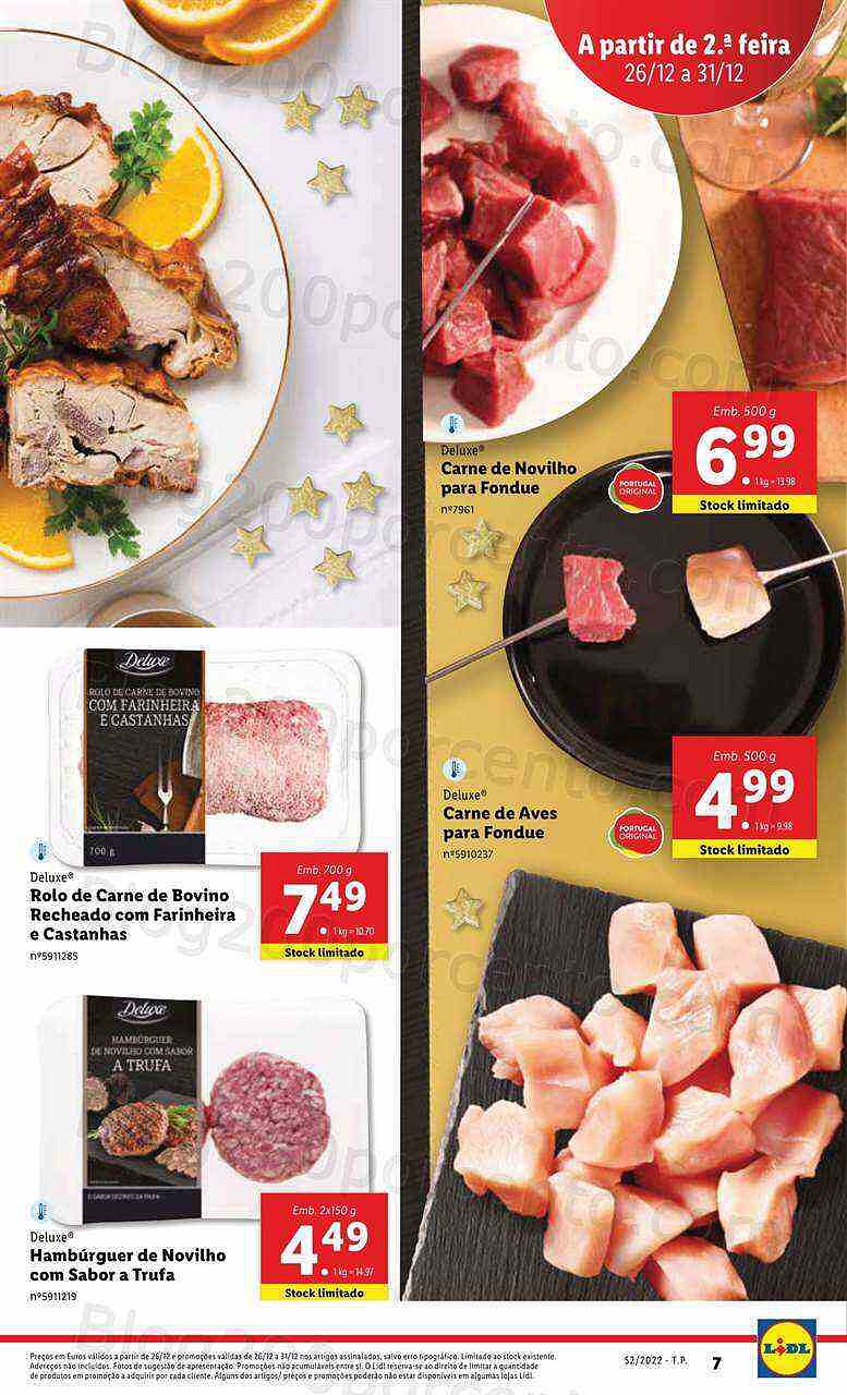 Antevisão Folheto LIDL Promoções de 26 a 31 dezembro