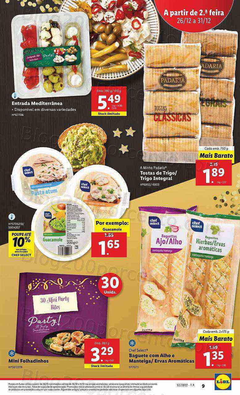 Antevisão Folheto LIDL Promoções de 26 a 31 dezembro