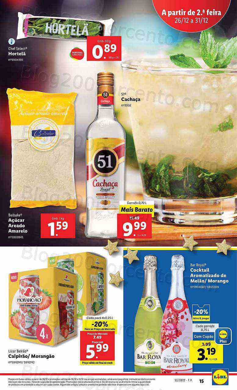 Antevisão Folheto LIDL Promoções de 26 a 31 dezembro
