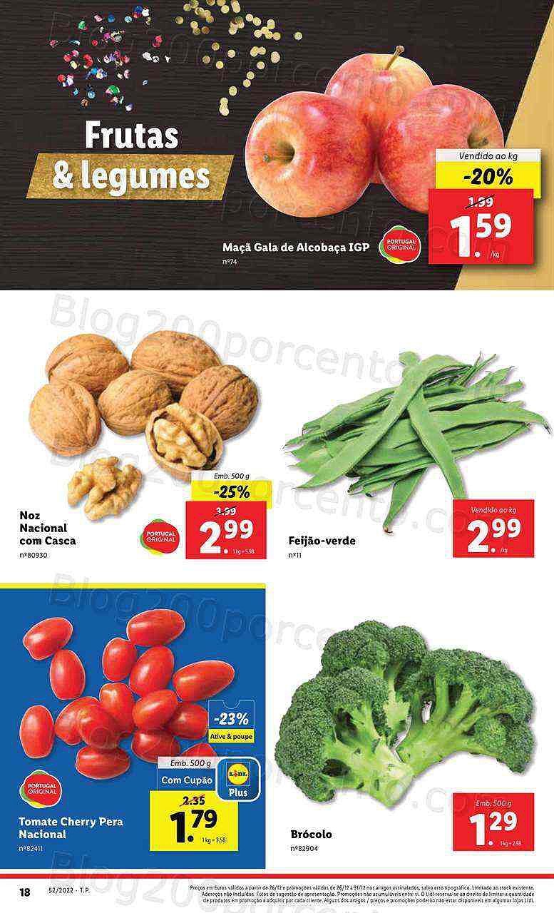 Antevisão Folheto LIDL Promoções de 26 a 31 dezembro