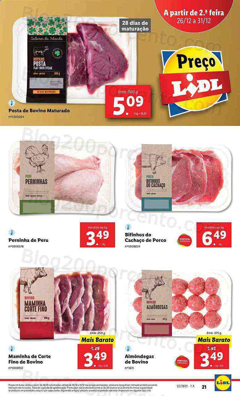 Antevisão Folheto LIDL Promoções de 26 a 31 dezembro