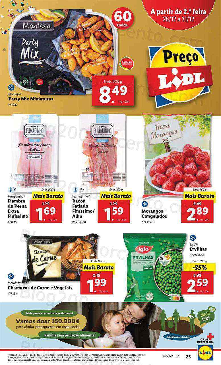 Antevisão Folheto LIDL Promoções de 26 a 31 dezembro