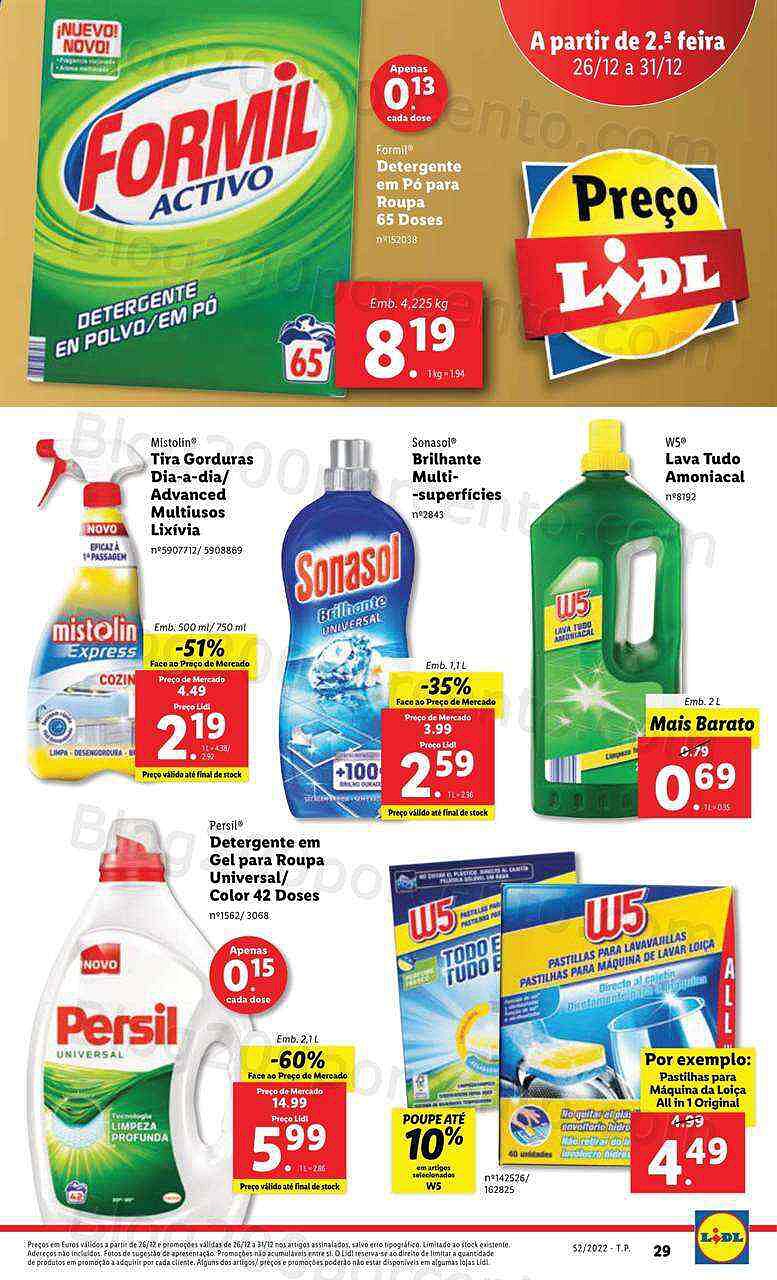 Antevisão Folheto LIDL Promoções de 26 a 31 dezembro
