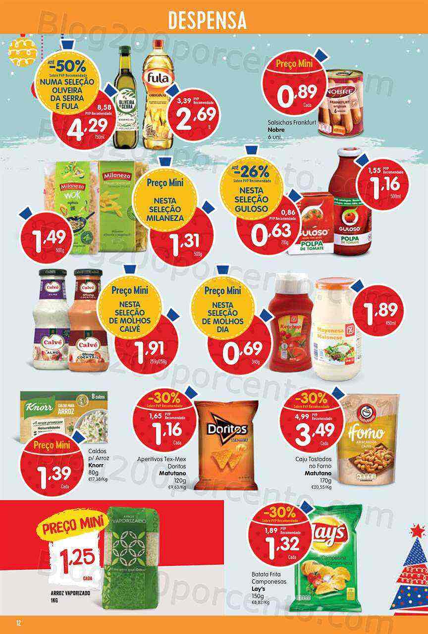 Antevisão Folheto MINIPREÇO Promoções de 29 dezembro a 4 janeiro