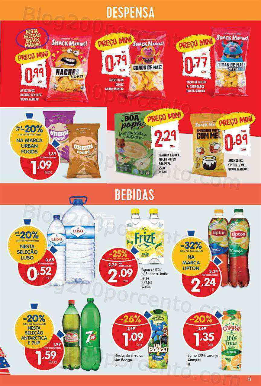 Antevisão Folheto MINIPREÇO Promoções de 29 dezembro a 4 janeiro