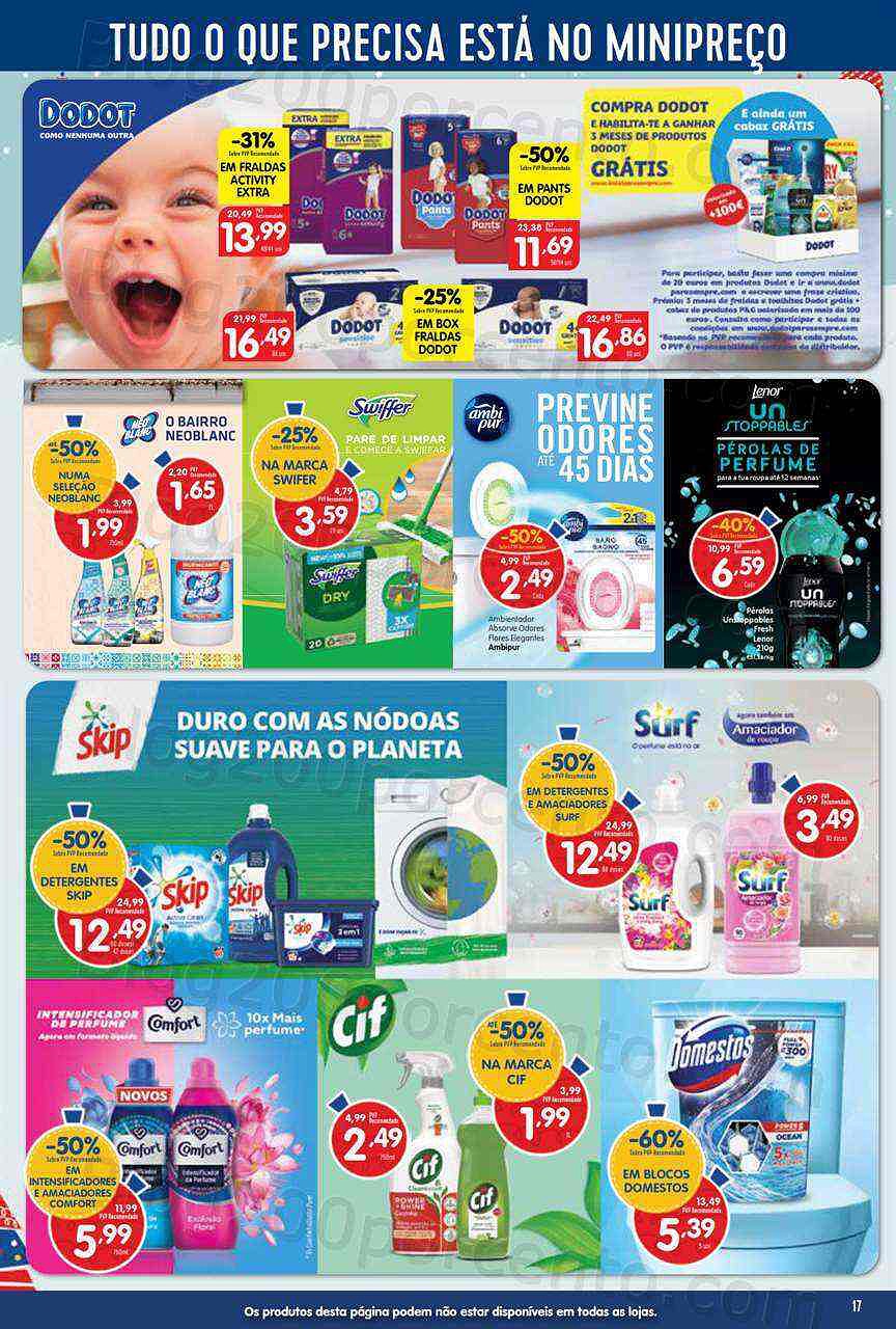 Antevisão Folheto MINIPREÇO Promoções de 29 dezembro a 4 janeiro