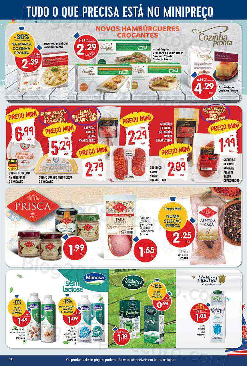 Antevisão Folheto MINIPREÇO Promoções de 29 dezembro a 4 janeiro