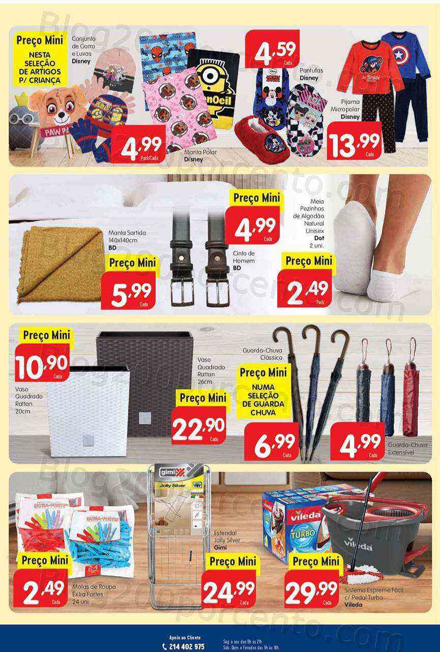 Antevisão Folheto MINIPREÇO Bazar Promoções de 29 dezembro a 25 janeiro